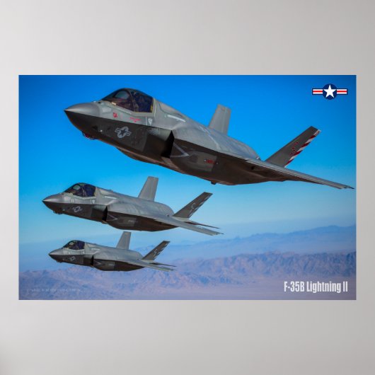 F-35B稲妻II ポスター (正面)