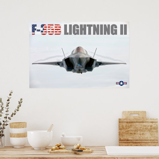 F-35B稲妻II ポスター (キッチン)