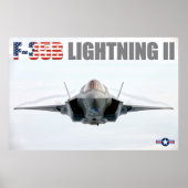 F-35B稲妻II ポスター (正面)