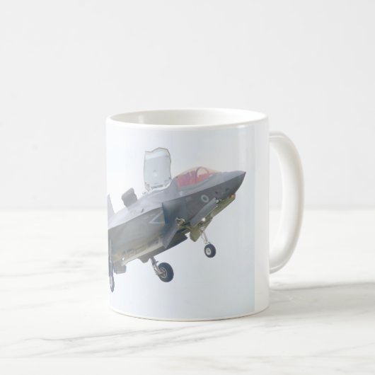 F-35B稲妻II (英国) コーヒーマグカップ (正面右)