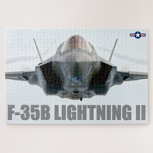 F-35B稲妻II （20x30インチ） ジグソーパズル (横)