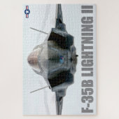F-35B稲妻II （20x30インチ） ジグソーパズル (縦)