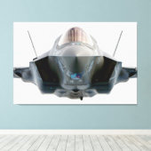 F-35B稲妻II 32x48 キャンバスプリント (インサイチュ (ウッドフロア))