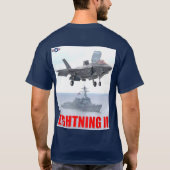 F-35B稲妻II Tシャツ (裏面)