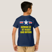 F-35B稲妻II Tシャツ (裏面フル)