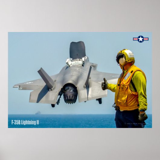 F-35B ライトニング II ポスター (正面)