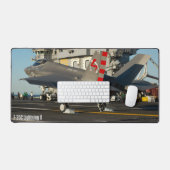 F-35C稲妻II デスクマット (キーボード&マウス)