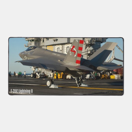 F-35C稲妻II デスクマット (正面)