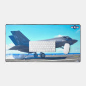 F-35C稲妻II デスクマット (キーボード&マウス)