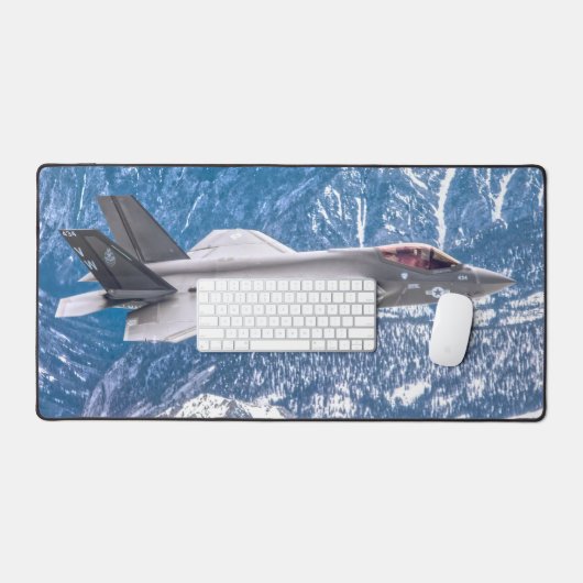 F-35C稲妻II デスクマット (キーボード&マウス)