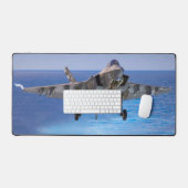 F-35C稲妻II デスクマット (キーボード&マウス)