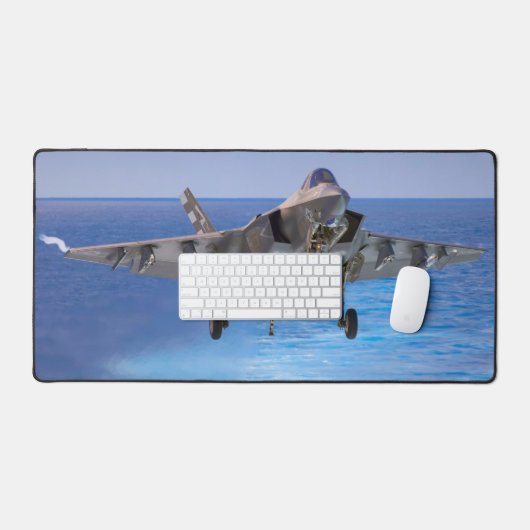 F-35C稲妻II デスクマット (キーボード&マウス)