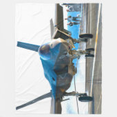 F-35C稲妻II フリースブランケット (正面)