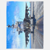 F-35C稲妻II フリースブランケット (正面)