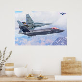 F-35C稲妻II ポスター (キッチン)
