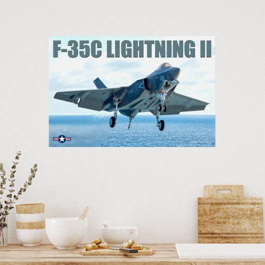 F-35C稲妻II ポスター (キッチン)