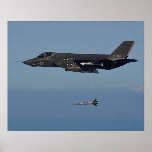F-35C稲妻II ポスター (正面)