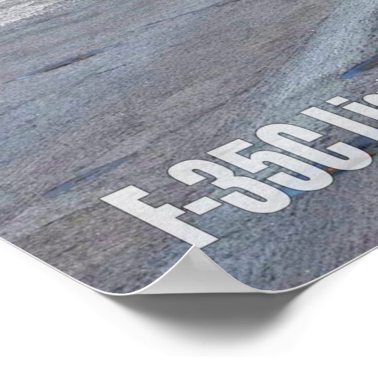 F-35C稲妻II ポスター (角)