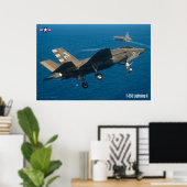 F-35C稲妻II ポスター (ホームオフィス)