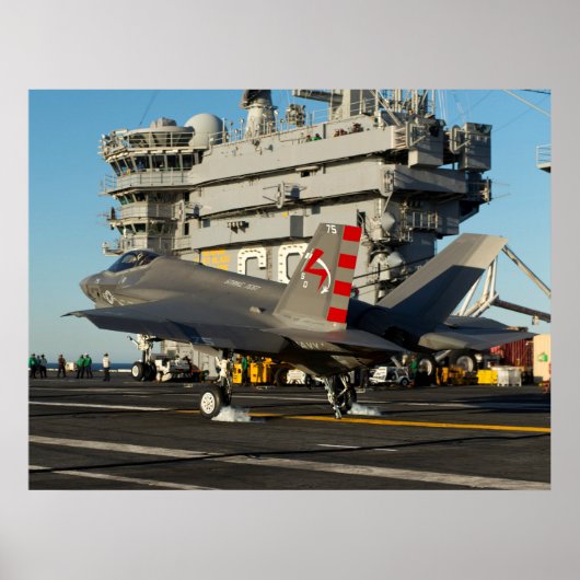 F-35C稲妻II ポスター (正面)