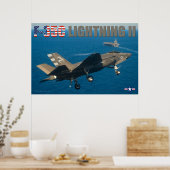 F-35C稲妻II ポスター (キッチン)