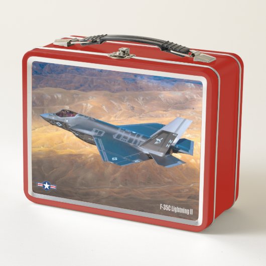 F-35C稲妻II メタルランチボックス (正面)