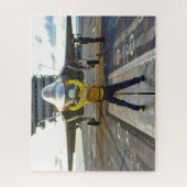 F-35C稲妻II （16x20インチ） ジグソーパズル (縦)