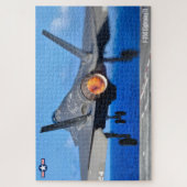 F-35C稲妻II （20x30インチ） ジグソーパズル (縦)