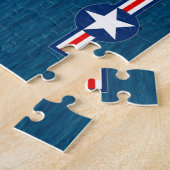 F-35C稲妻II （20x30インチ） ジグソーパズル (側面)