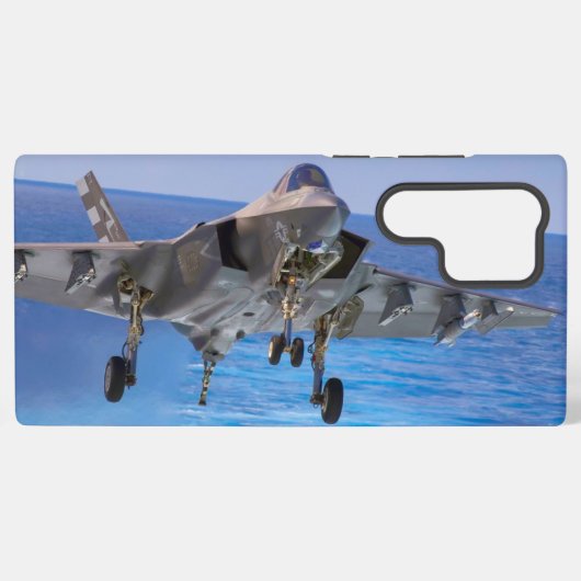 F-35C稲妻II SAMSUNG GALAXYケース (裏面横)