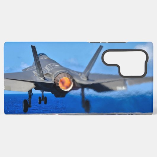 F-35C稲妻II SAMSUNG GALAXYケース (裏面横)