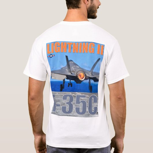 F-35C稲妻II Tシャツ (裏面)
