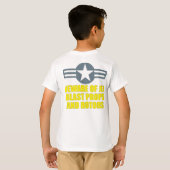 F-35C稲妻II Tシャツ (裏面フル)