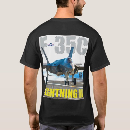 F-35C稲妻II Tシャツ (裏面)