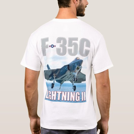 F-35C稲妻II Tシャツ (裏面)