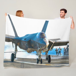 F-35C ライトニング II フリースブランケット