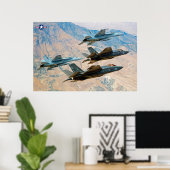 F-35C ライトニング II ポスター (ホームオフィス)