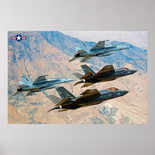 F-35C ライトニング II ポスター (正面)