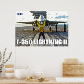 F-35C ライトニング II ポスター (キッチン)