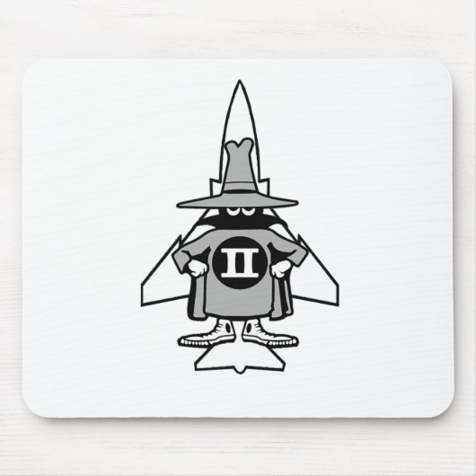 F-4ファントムスポック マウスパッド (正面)