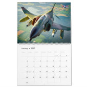 F-4ファントム カレンダー (1月 2027)