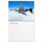 F-4ファントム カレンダー (2月 2027)
