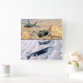 F-4ファントム スクエア壁時計 (ホーム)