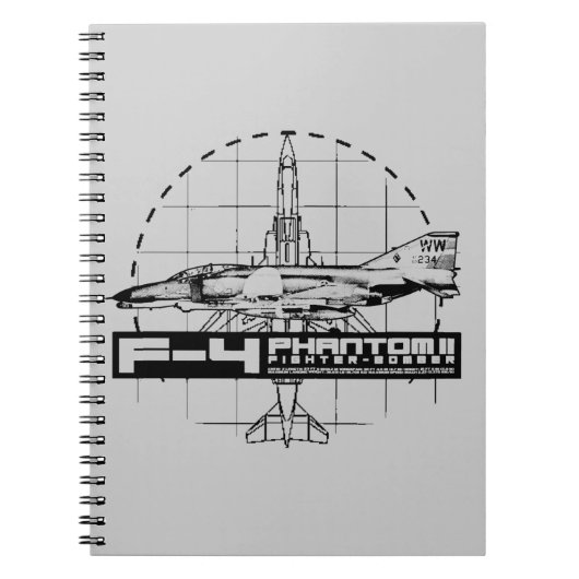 F-4ファントムII ノートブック (正面)