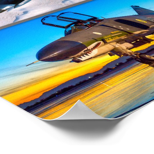 F-4ファントムII「モンタージュ」 ポスター (角)