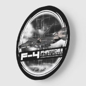 F-4ファントムII ラージ壁時計 (傾斜)