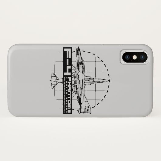 F-4ファントムII Case-Mate iPhoneケース (裏面(横))