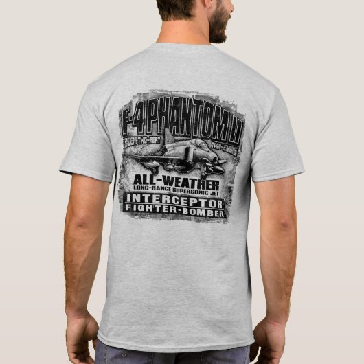 F-4ファントムII Tシャツ (裏面)