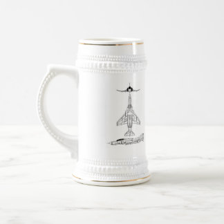 F-4幻影ステイン ビールジョッキ