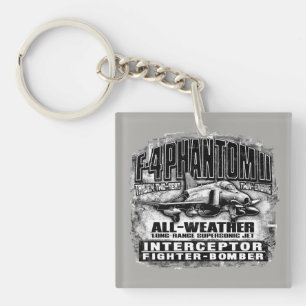 F-4幻影II KeychainのアクリルKeychain キーホルダー